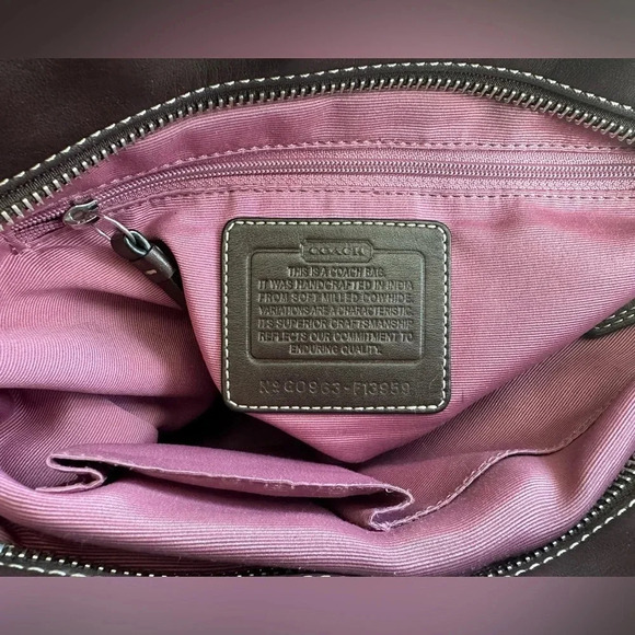 Coach turn lock Hampton tote bag - Picture 11 of 16